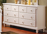 White Bunk Bedroom set HE875