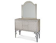 Hollywood Swank Large Dining Table by AICO