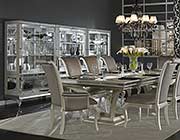 Hollywood Swank Large Dining Table by AICO