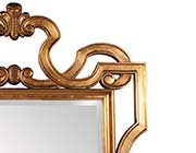 Gold Designer Mirror HRE 037