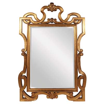 Gold Designer Mirror HRE 037