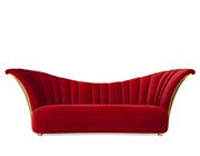 Dita Red Sofa by Christopher Guy