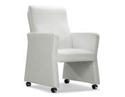 Contemporary White Office Chair Z-056