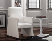 Contemporary White Office Chair Z-056