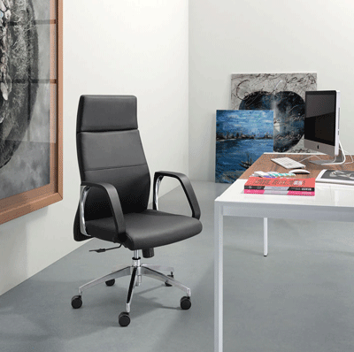 High Back office chair Z095 in Black