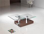 Modern Walnut Coffee Table CI61