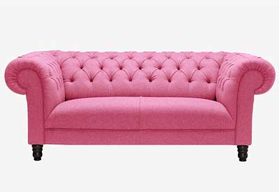 Fuchsia Custom Sofa Avelle 050