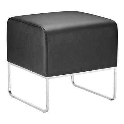 Modern Black Ottoman Z003