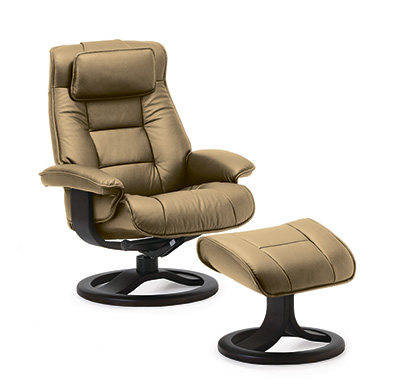 Fjords Mustang Large Ergonomic Recliner by Hjellegjerde