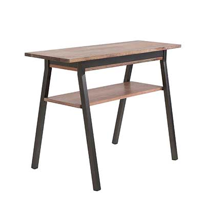 Solid Walnut Top Console Table Marcel