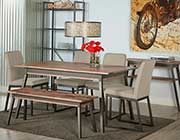 Solid Walnut Top Console Table Marcel