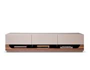 Taupe high gloss TV unit SJ103