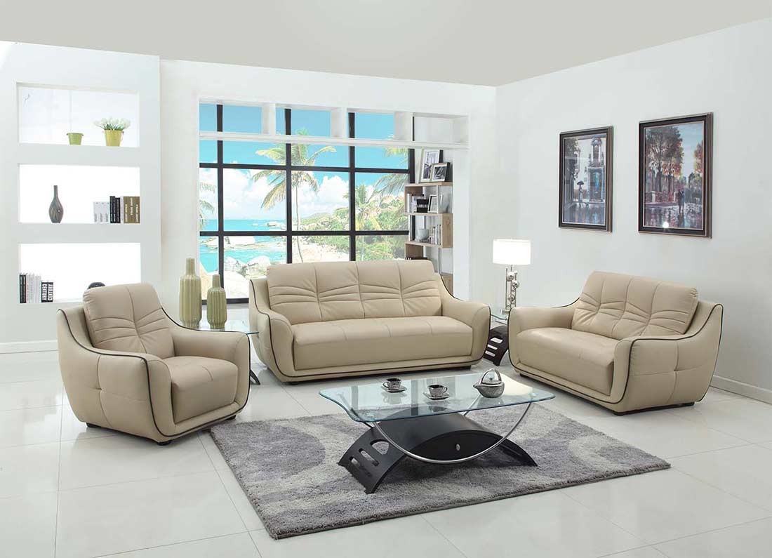 Modern Beige Leather Sofa Gu 88 Leather Sofas