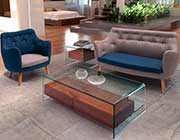 Modern Walnut Coffee Table Z068