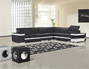 Modern Leather Sectional AA89