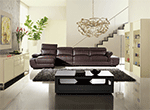 Modern Leather Sectional AA750