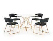 Glass Top Dining table VG 816