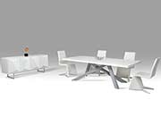 Glossy White Dining Table VG108