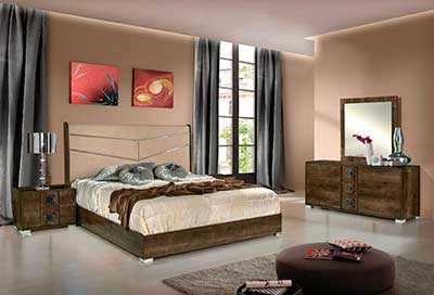 Eco Leather Italian Bed VG Adelfa