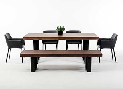 Modern Wenge Walnut Dining Table VG508