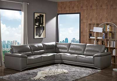 Italian Leather Sofa JM Caterina