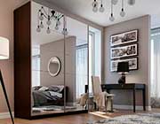 Mirrored Modern Sliding Wardrobe Irvine