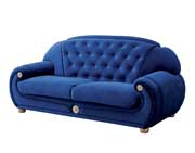 Dark Blue Fabric Sofa EF Gretel