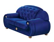 Dark Blue Fabric Sofa EF Gretel