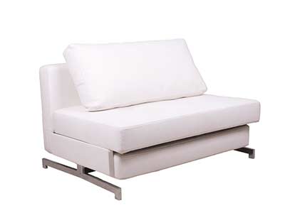 White Chair Bed NJ 34