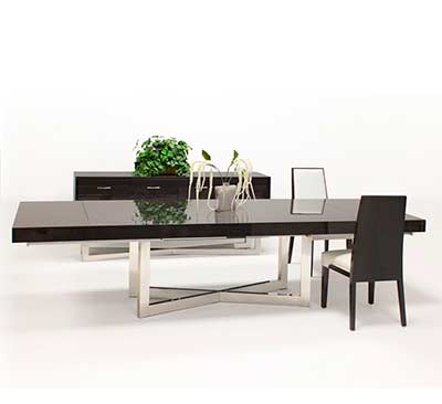 Extendable  Grey Dining Table SH Massimo