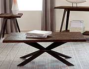 Dark Rustic Coffee Table CO 818