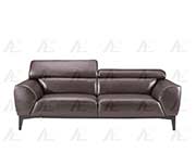 Dark Chocolate Full leather sofa set