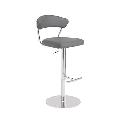 Gray Adjustable Stool Estyle 505