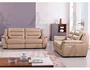 Tan Electric Recliner sofa AEK 089