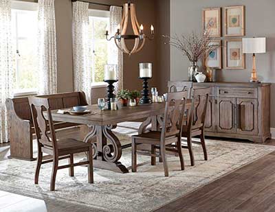 Trestle Dining Table HE 438