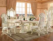 Round Classic Dining Table HD 089
