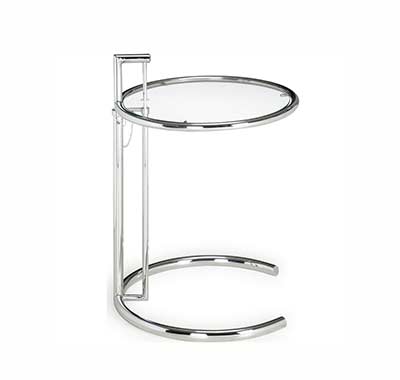 Clear Glass Side table Z138