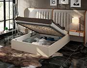 Ultra Modern Cream Bed EF Arise