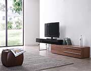 Modern TV Stand in Wanlut and Black NJ 718