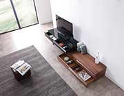 Modern TV Stand in Wanlut and Black NJ 718