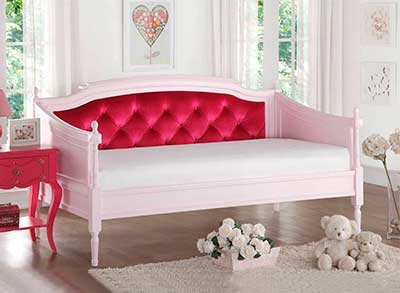 Light Pink Day Bed AC Willa