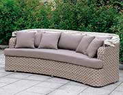 Gray Patio Sofa sectional FA 135