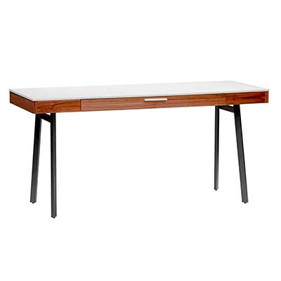 Hugo White Top Office desk by Eurostyle