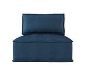 Blue Fabric Modular Sectional Sofa 545