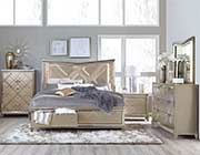 Glamorous Bed with LED lighting HE 522