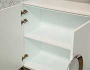 Halo Glass Top Dining Table by AICO