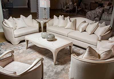 London Champagne Living Collection by AICO