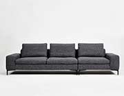 Dark Gray Sectional Sofa VG Charlot