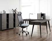 Oslo Desk with USB Grommet