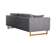 Gray Velvet Sofa AL Lisha